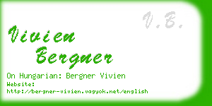 vivien bergner business card